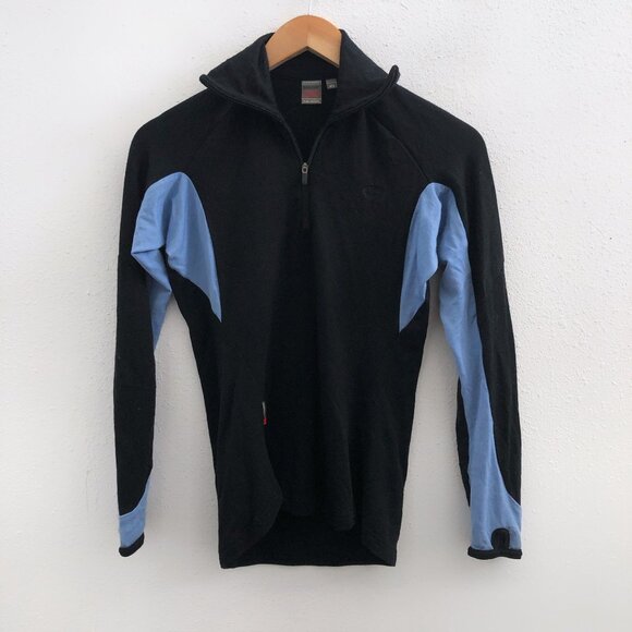 ICEBREAKER BodyFit 260 Long Sleeve 100% Merino Wool Baselayer Top Small Size - Picture 1 of 9